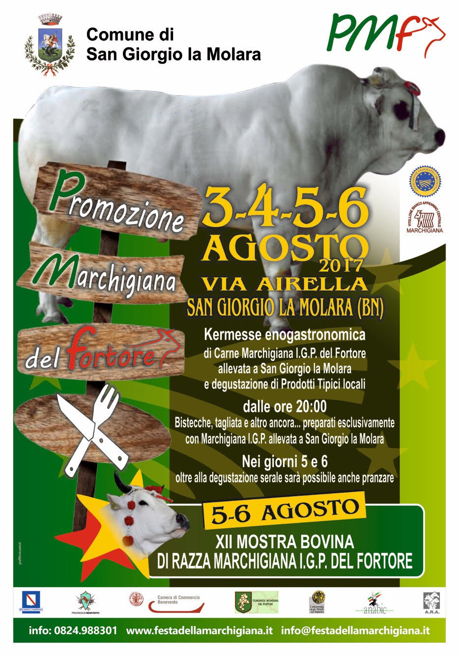 Dal 3 al 6 agosto 2017 xii mostra bovina marchigiana i.g.p. del ... Mostra marchigiana mobili