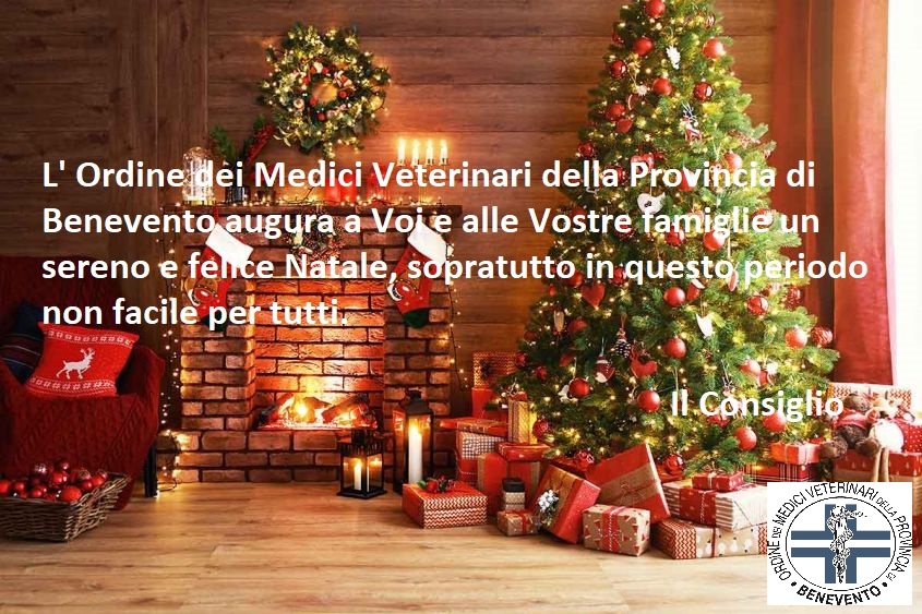 Auguri Di Buon Natale E Felice Anno Nuovo Ordine Dei Medici Veterinari Della Prov Di Benevento Via Tommaso Rossi 22 Tel 04